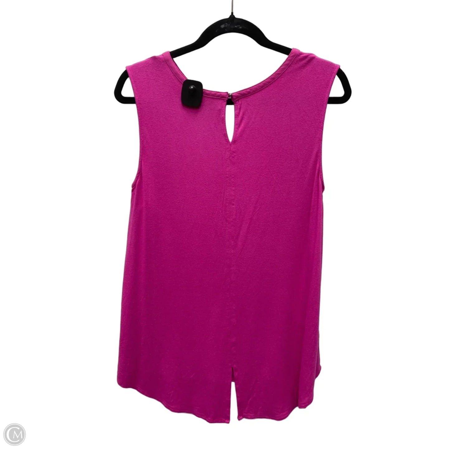 Top Sleeveless By Grace Elements In Pink, Size: L