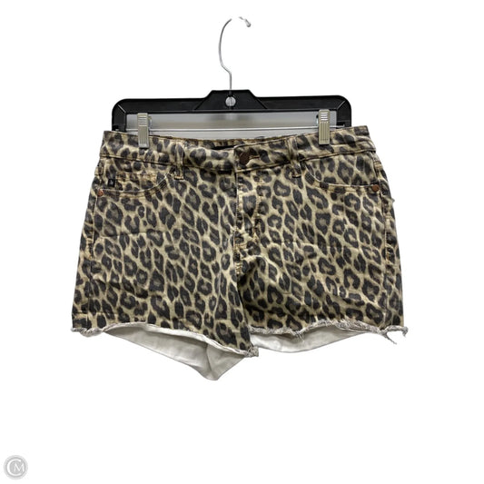 Shorts By Judy Blue In Animal Print, Size: 12