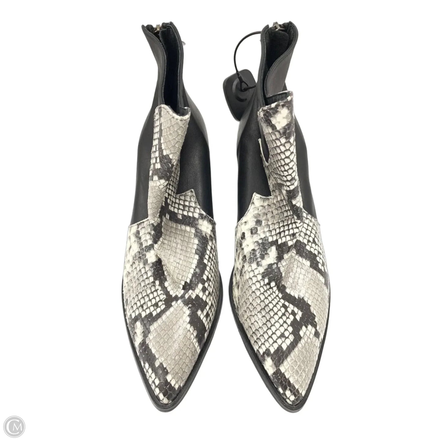 Boots Western By Clothes Mentor In Snakeskin Print, Size: 7.5