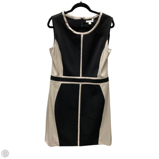 Dress Work By New York And Co In Black & Tan, Size: 1x