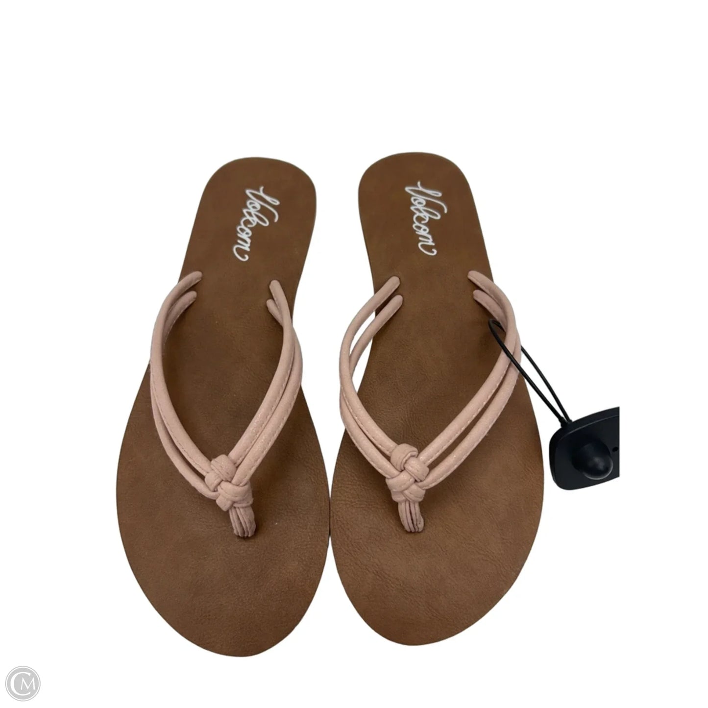 Sandals Flats By Volcom In Tan, Size: 7