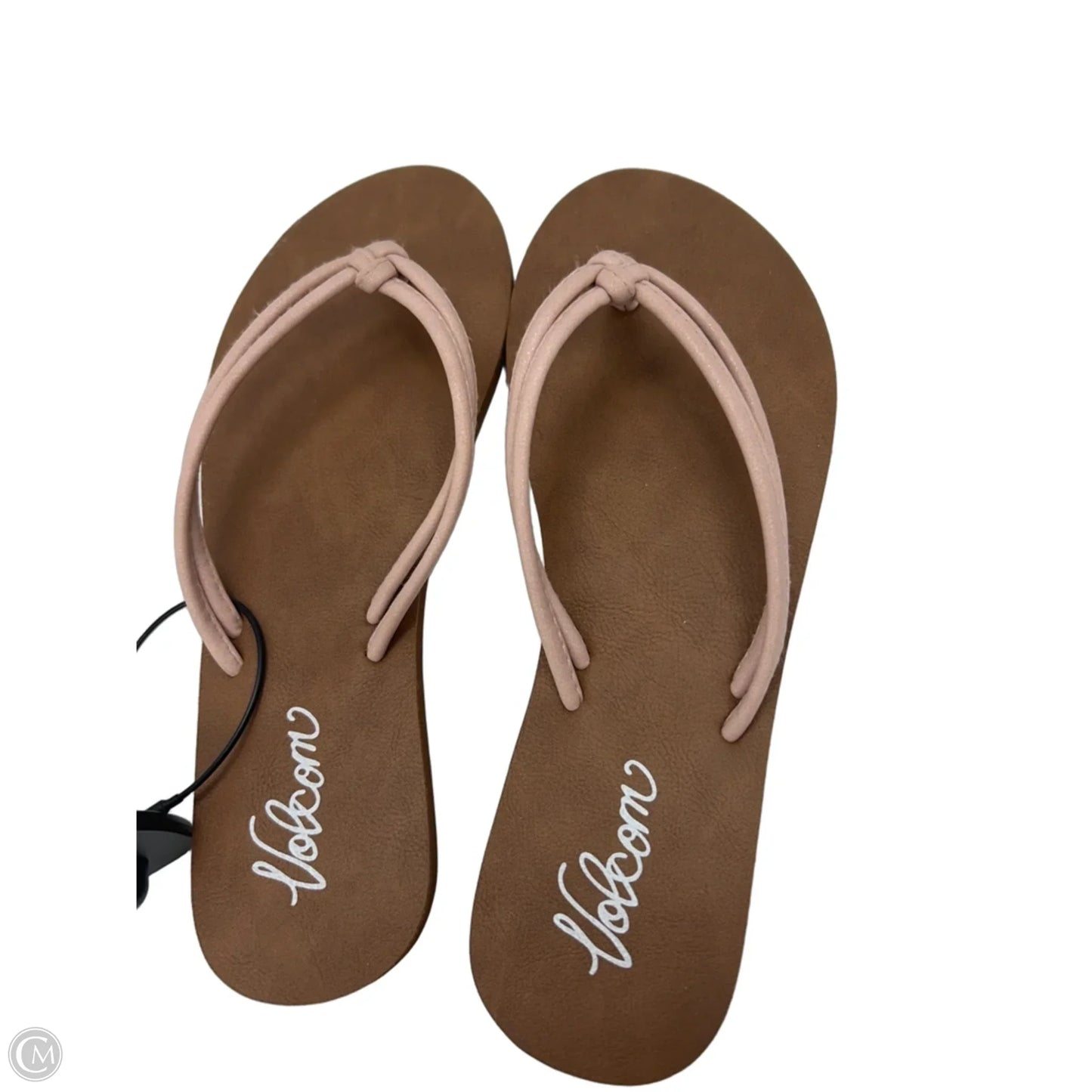 Sandals Flats By Volcom In Tan, Size: 7