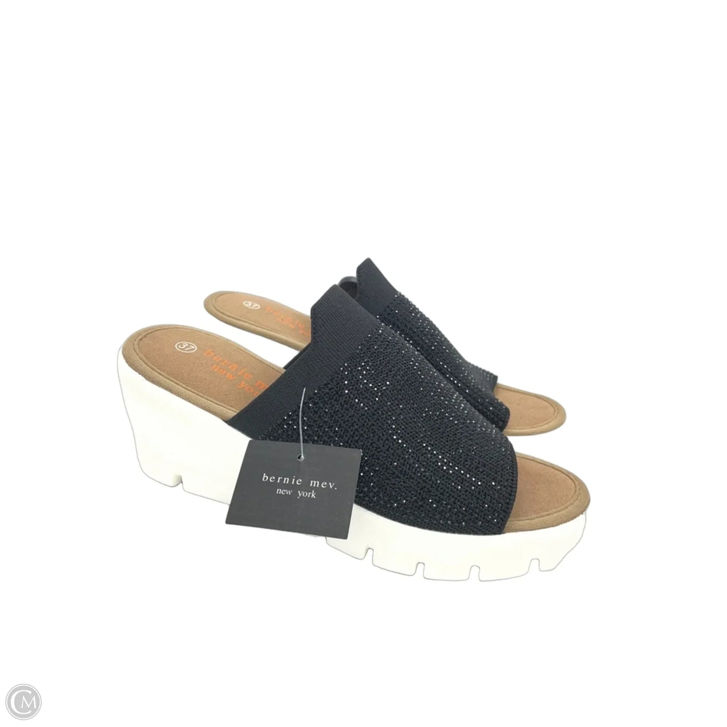 Sandals Flats By Bernie Mev In Black, Size: 6.5