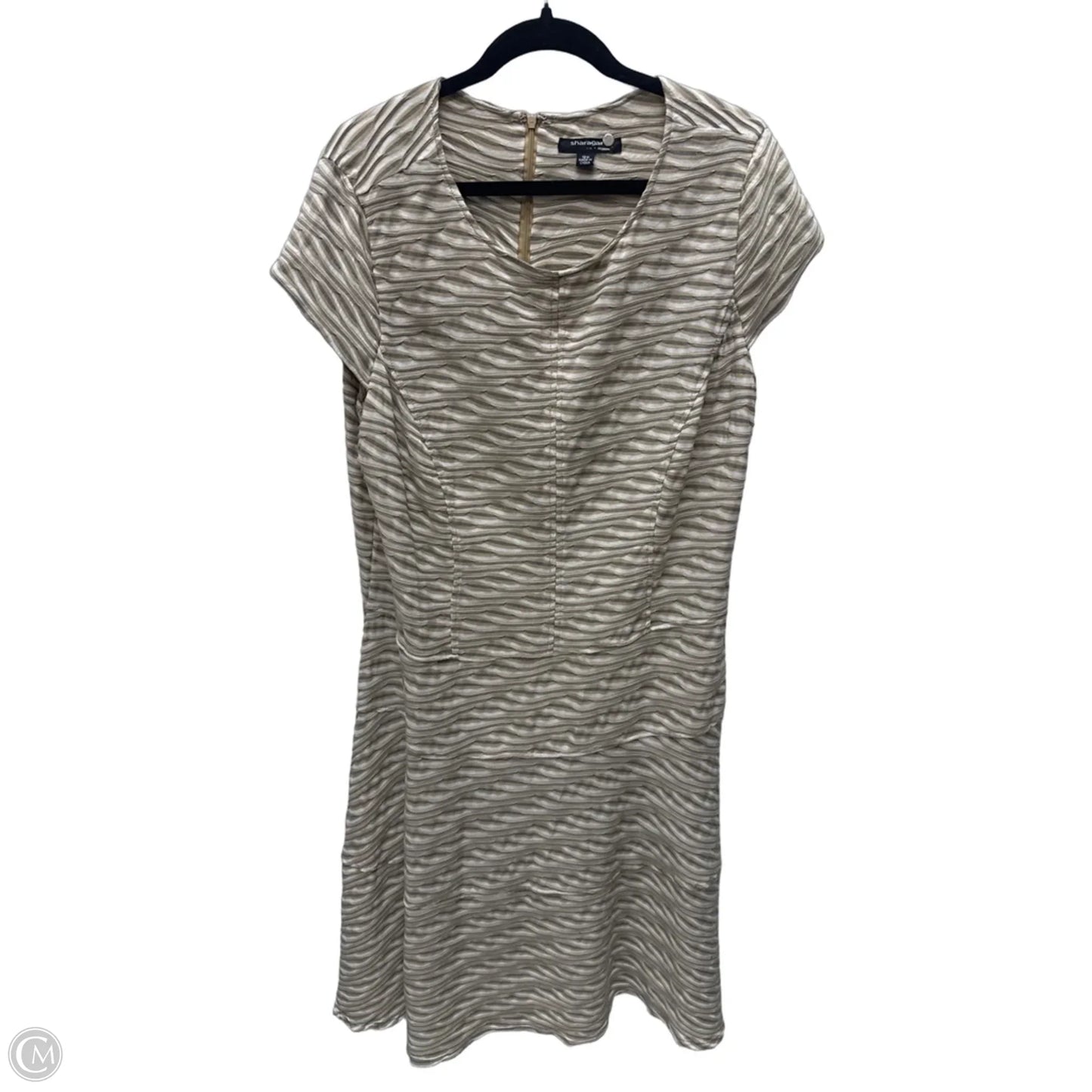 Dress Casual Maxi By Sharagano In Striped Pattern, Size: 1x