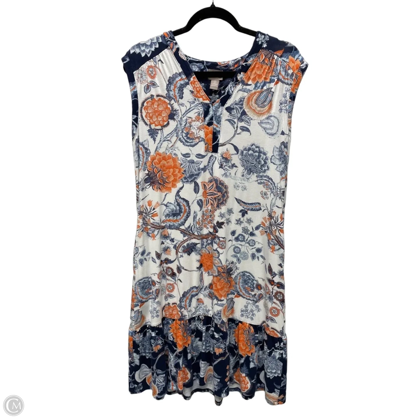Dress Casual Short By Chicos In Floral Print, Size: S