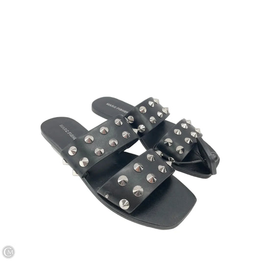 Sandals Flats By Marc Fisher In Black, Size: 7