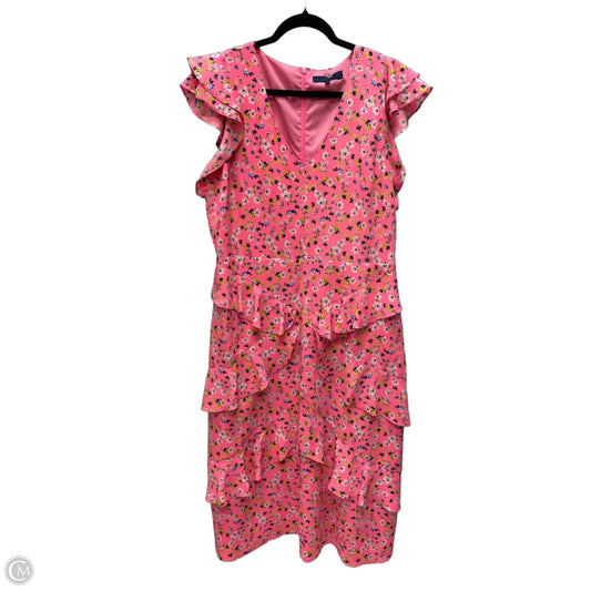 Dress Casual Short By Rachel Roy In Floral Print, Size: L