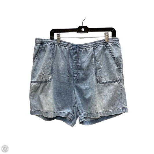 Shorts By L.l. Bean In Blue Denim, Size: 18