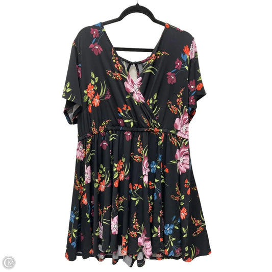 Dress Casual Short By Torrid In Floral Print, Size: 2x