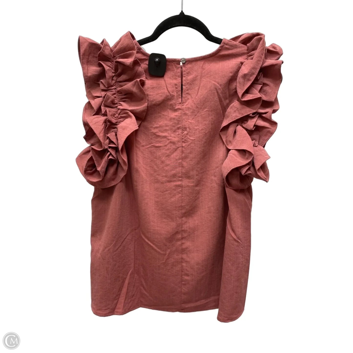 Top Short Sleeve By Entro In Red, Size: L
