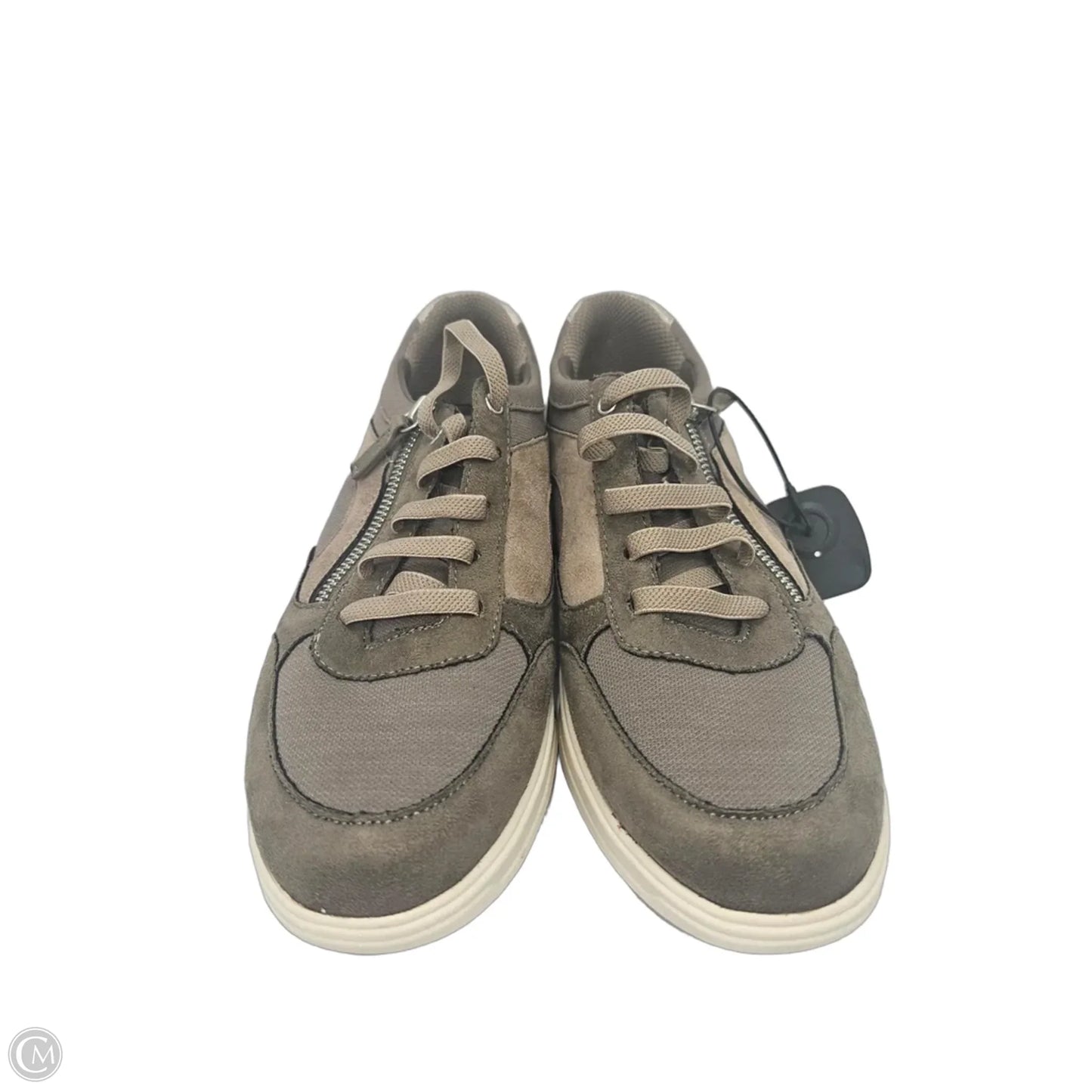 Shoes Sneakers By Bzees In Brown & Tan, Size: 9