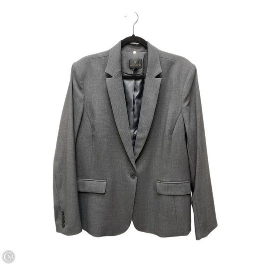 Blazer By Worthington In Grey, Size: 1x