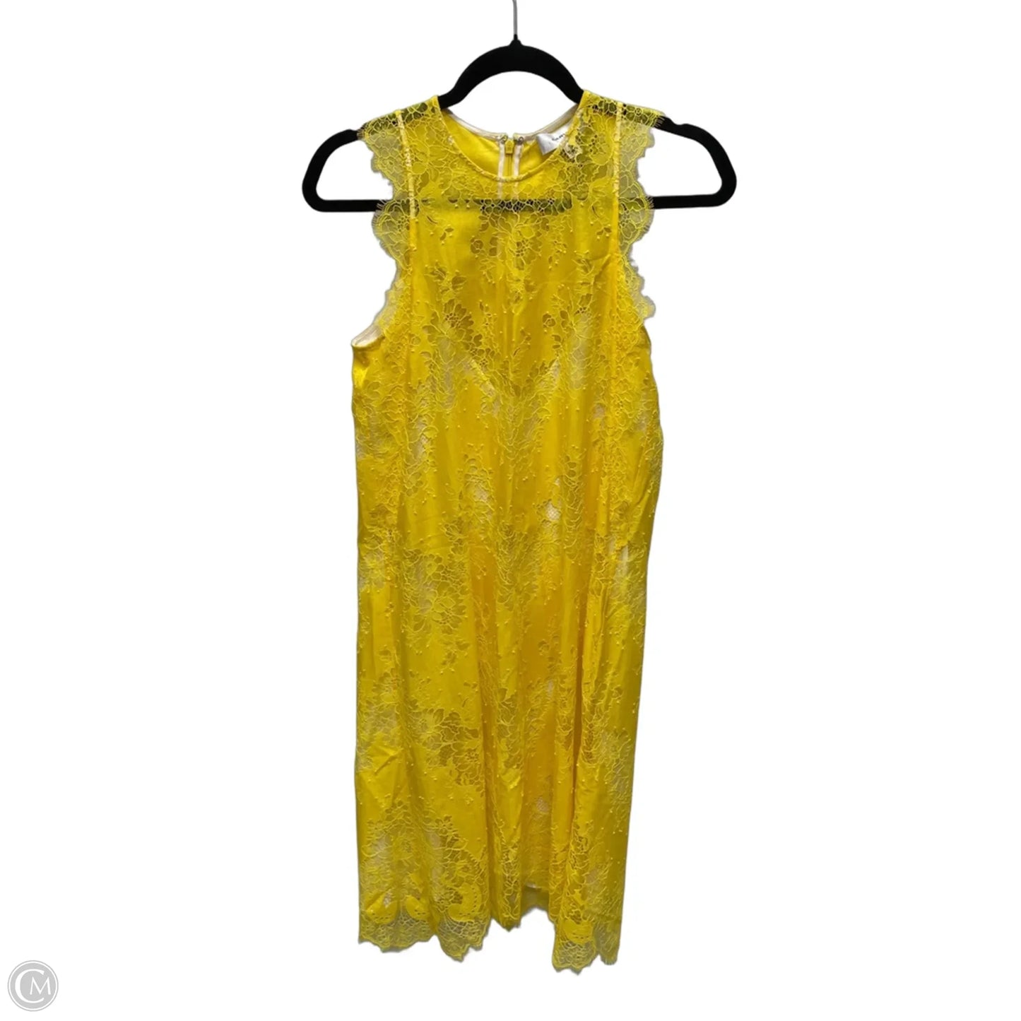 Dress Casual Short By Clothes Mentor In Yellow, Size: Xs