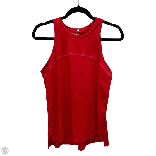 Athletic Tank Top By Clothes Mentor In Red, Size: S