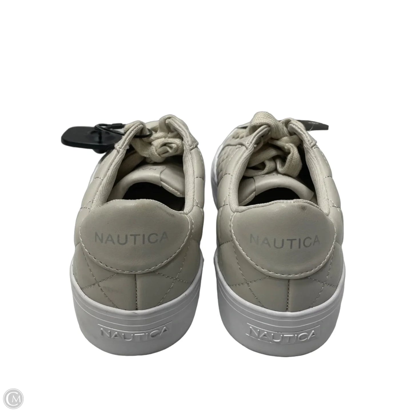 Shoes Sneakers By Nautica In Beige, Size: 8