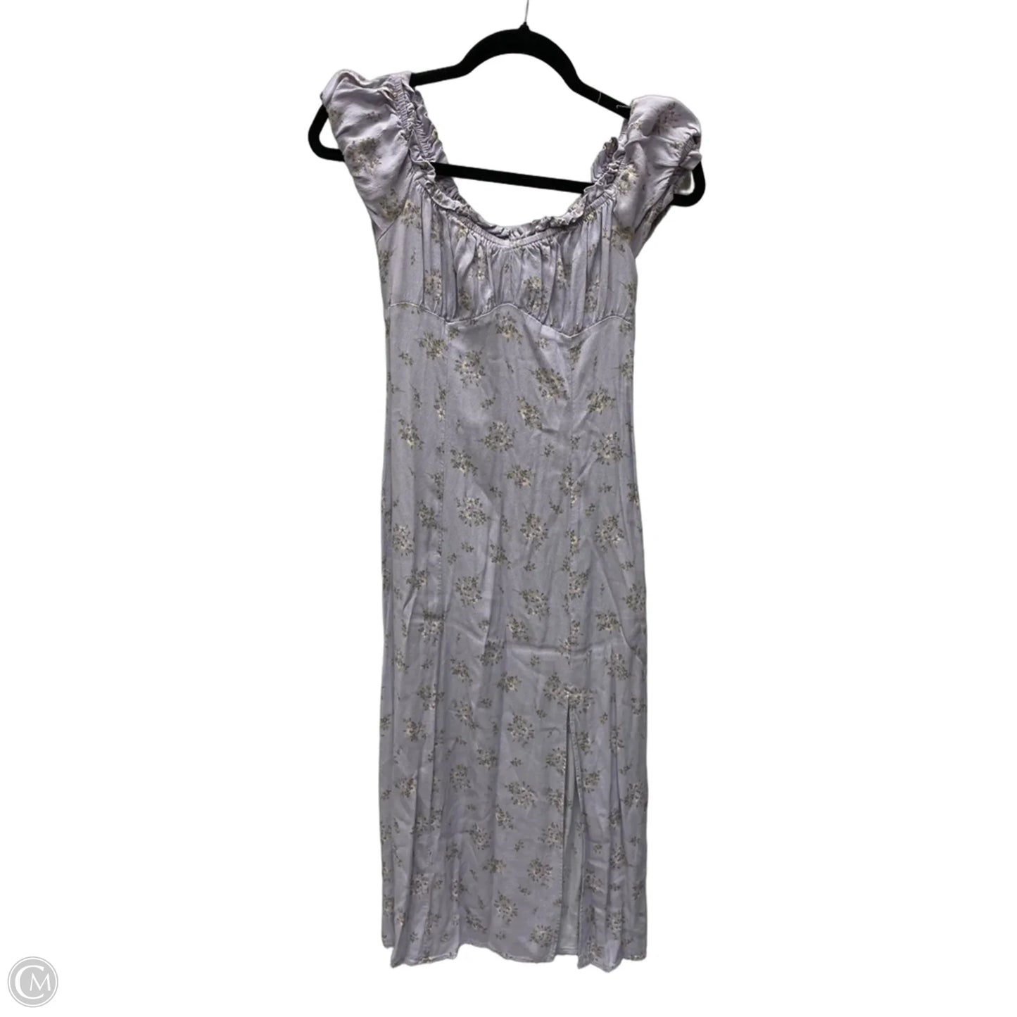 Dress Casual Short By H&m In Floral Print, Size: S