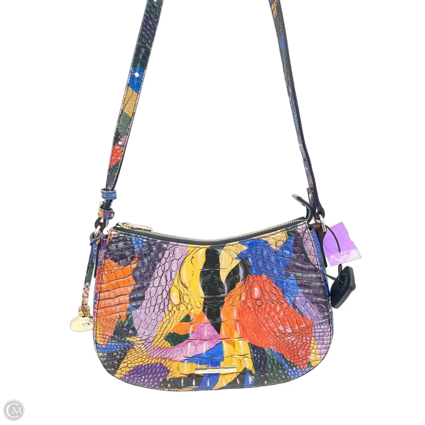 Crossbody Designer By Brahmin, Size: Medium