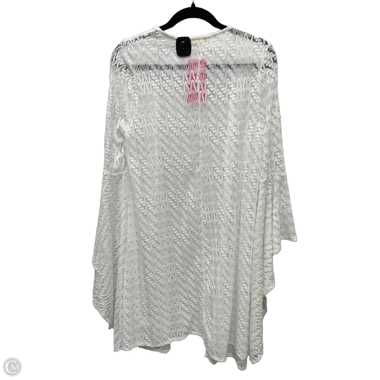 Cardigan By Easel In White, Size: S