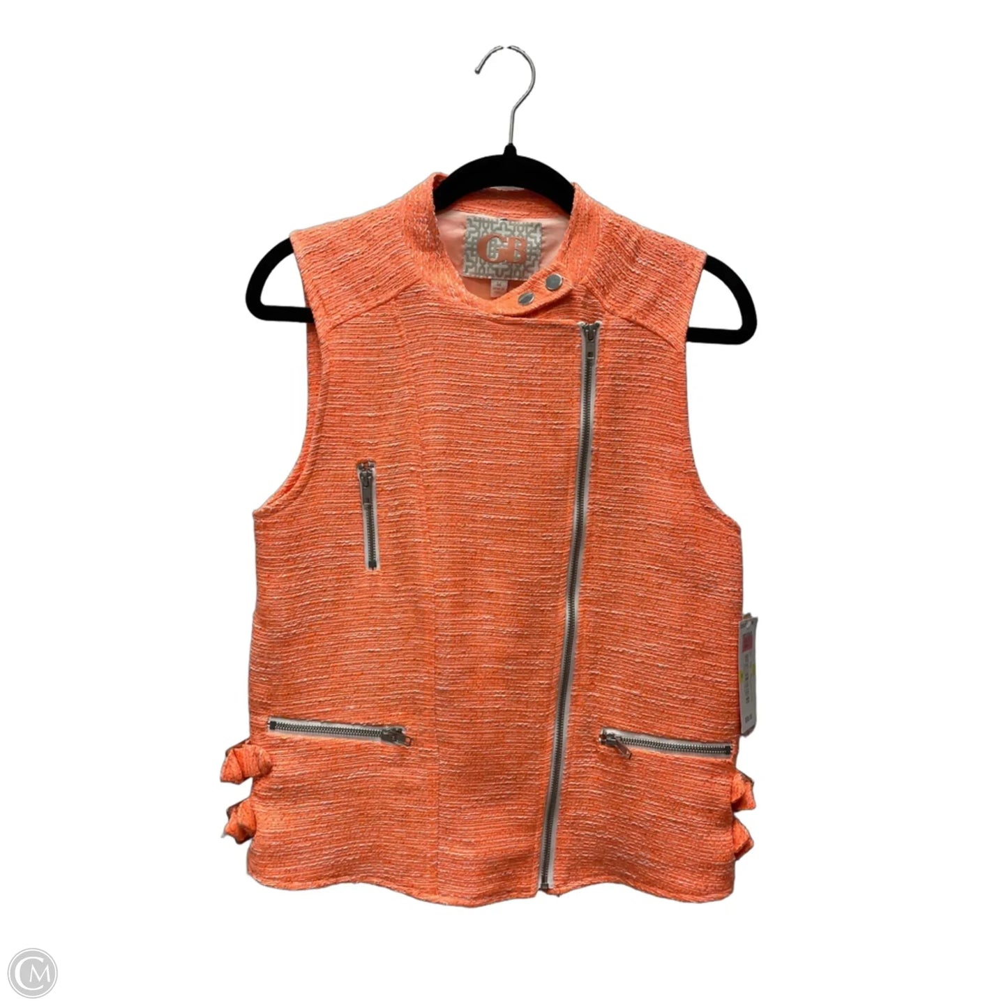 Vest Other By Gianni Bini In Orange, Size: M