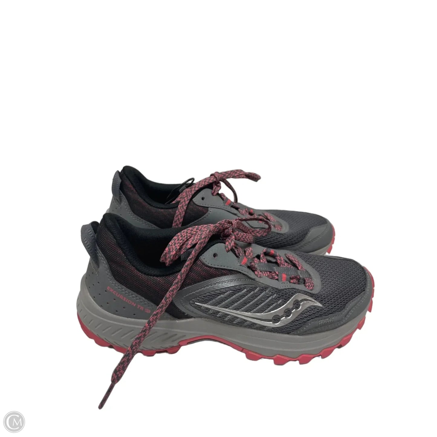Shoes Athletic By Saucony In Grey & Pink, Size: 8.5
