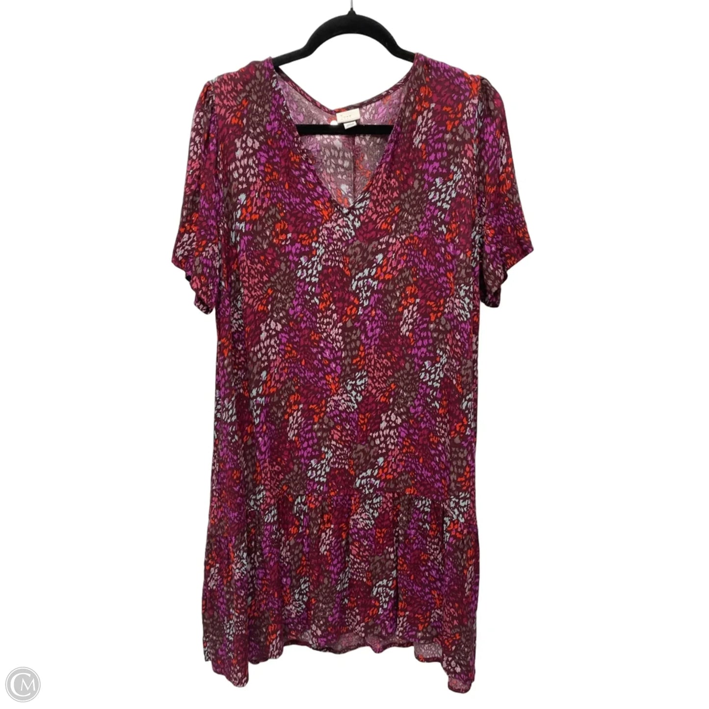 Dress Casual Short By A New Day In Animal Print, Size: L