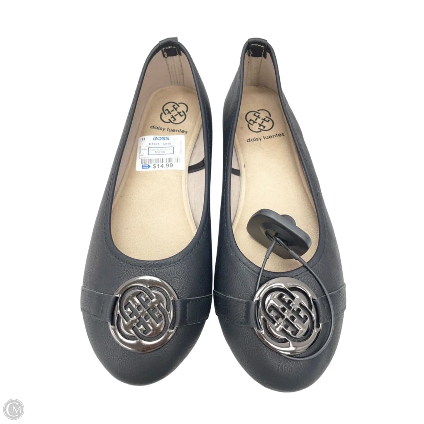 Shoes Flats By Daisy Fuentes In Black, Size: 8.5