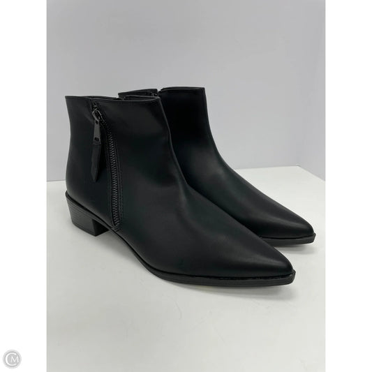 Boots Ankle Heels By Worthington In Black, Size: 8.5