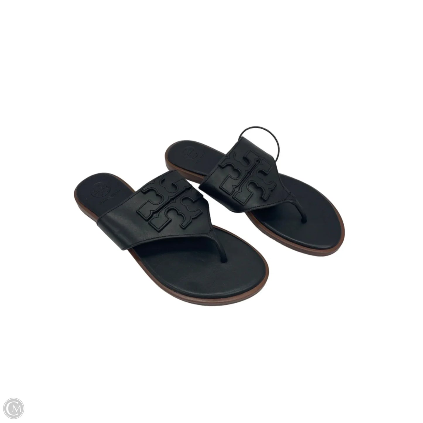 Sandals Designer By Tory Burch In Black, Size: 6.5