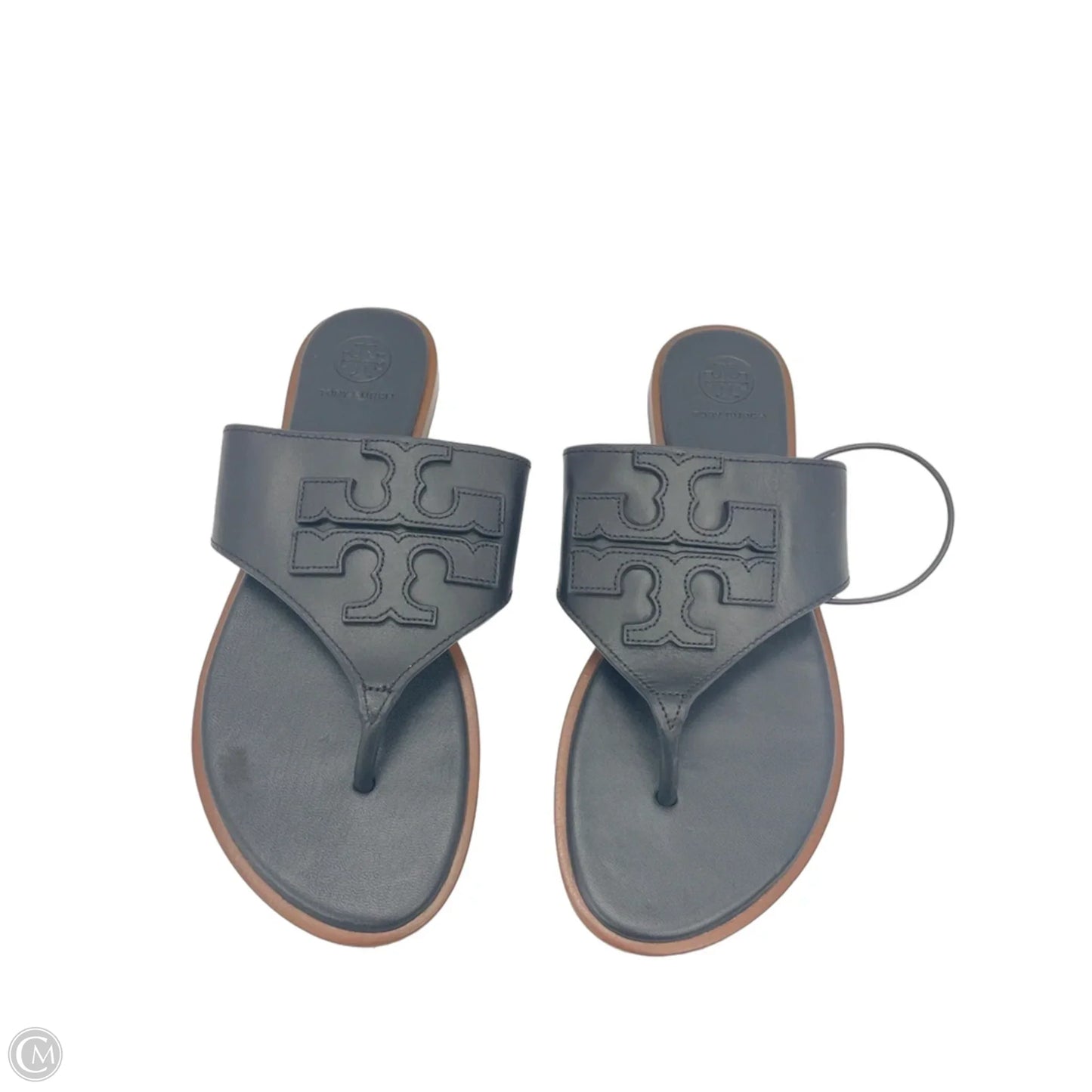 Sandals Designer By Tory Burch In Black, Size: 6.5