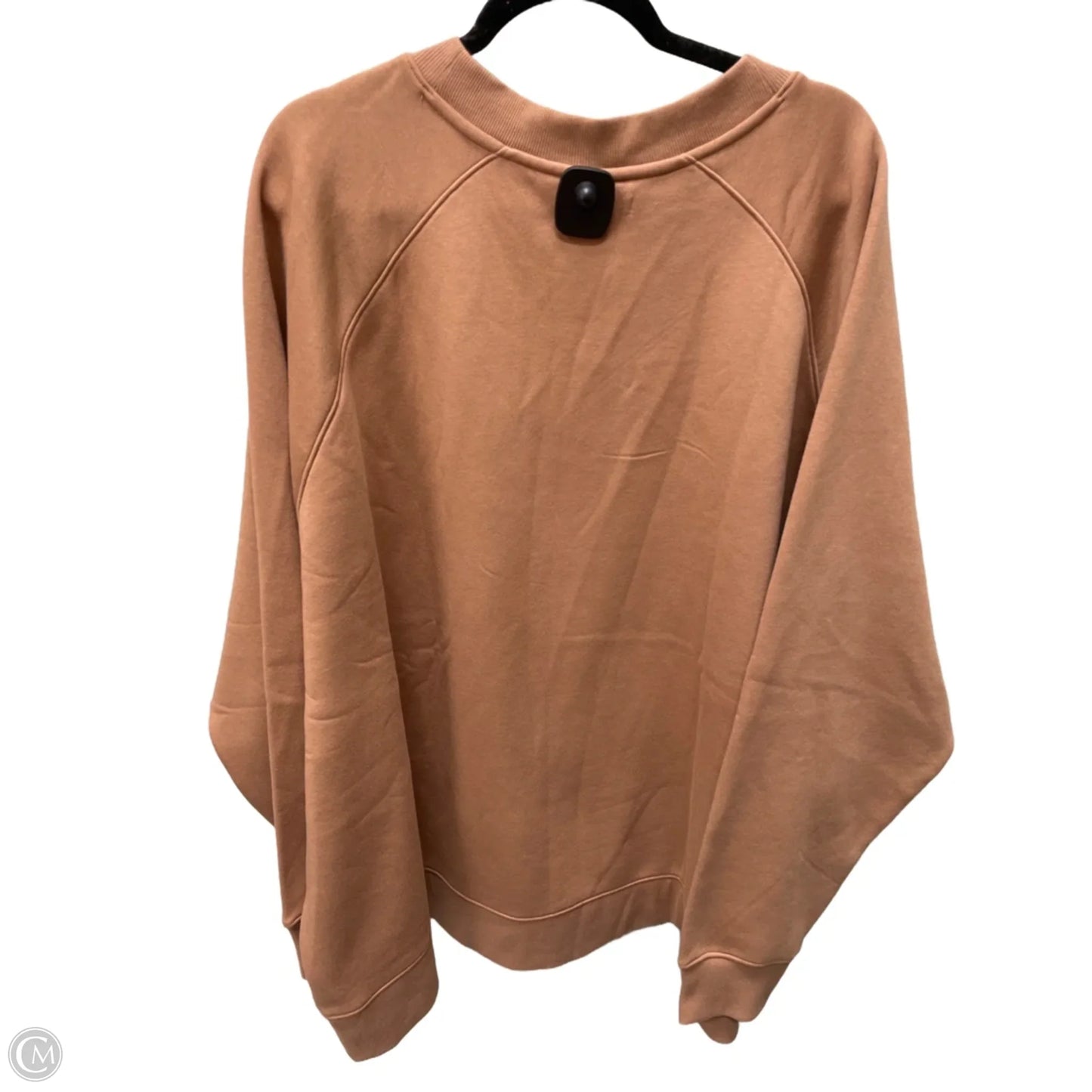 Sweatshirt Crewneck By Amazon Essentials In Orange, Size: 3x