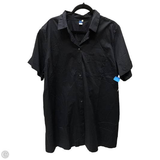 Dress Casual Short By Old Navy In Black, Size: 2x