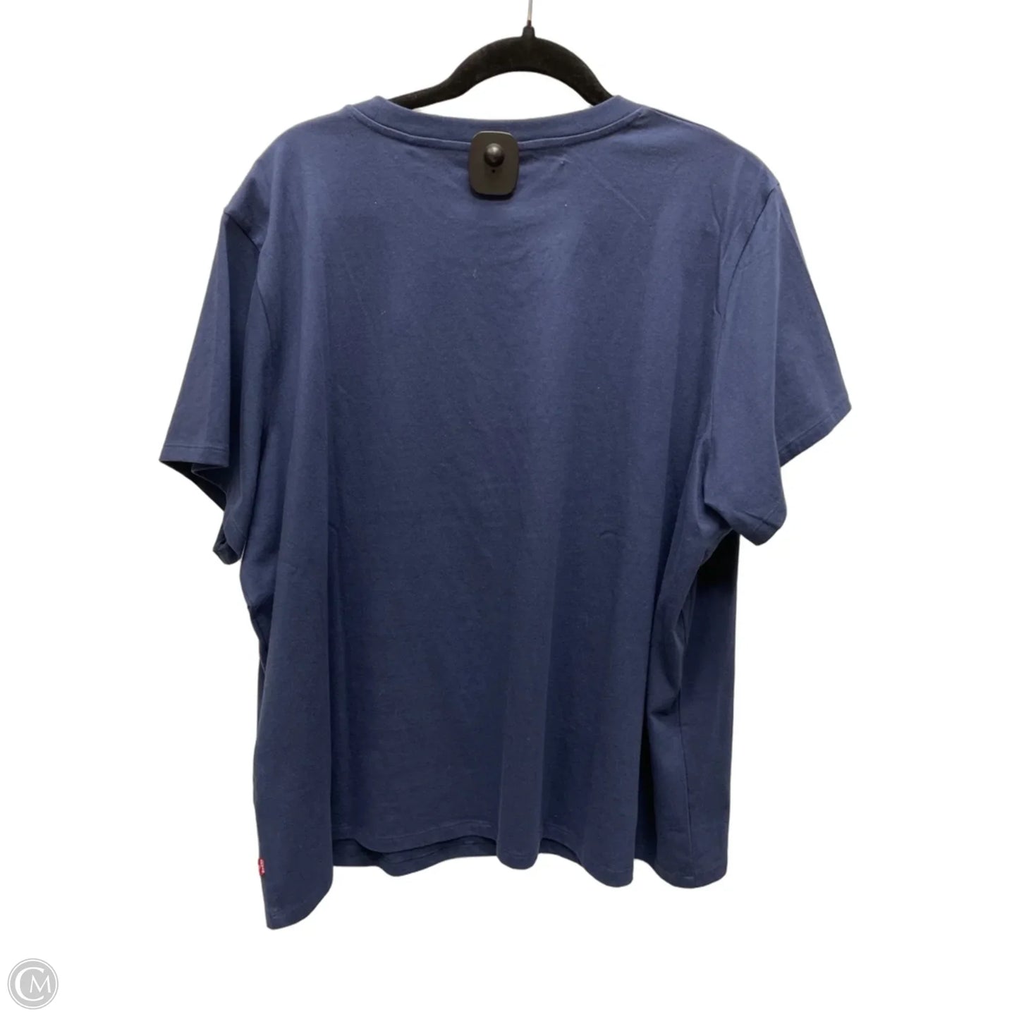 Top Short Sleeve Basic By Levis In Blue, Size: 3x