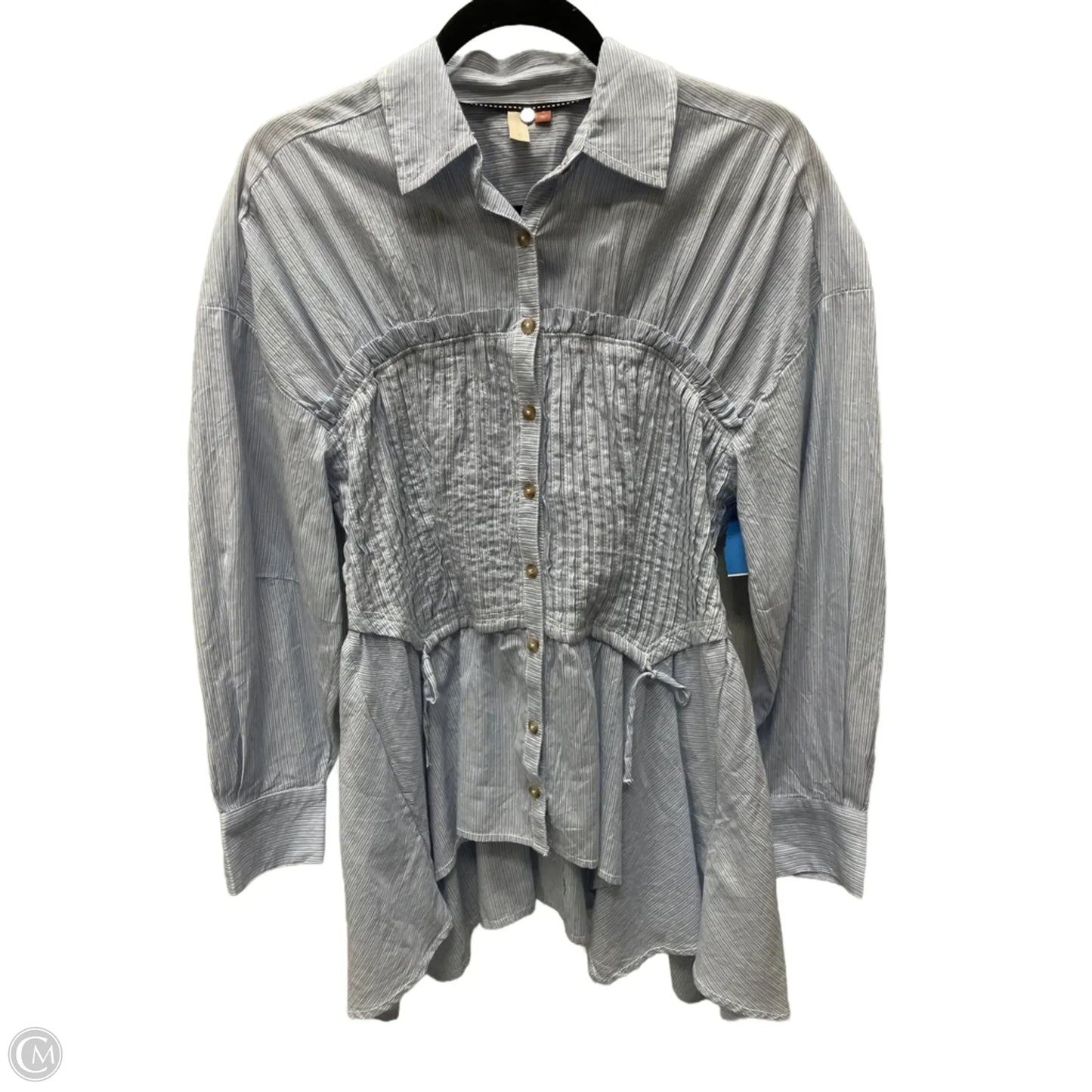 Top Long Sleeve By Pilcro In Striped Pattern, Size: S