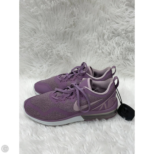 Shoes Athletic By Nike In Purple, Size: 9.5