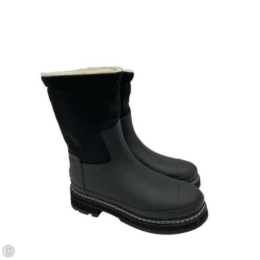 Boots Snow By Hunter In Black, Size: 7