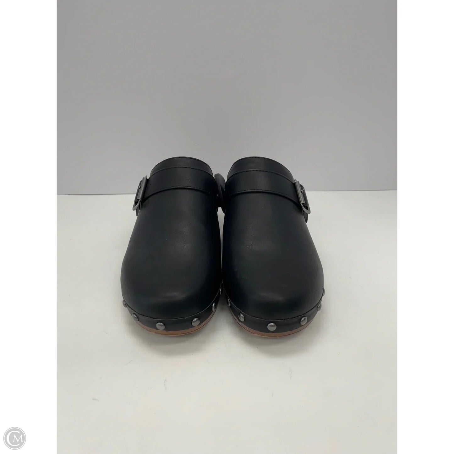 Shoes Heels Block By Mia In Black & Brown, Size: 8.5