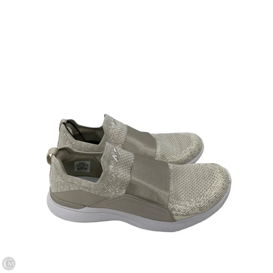 Shoes Designer By Apl In Beige, Size: 10