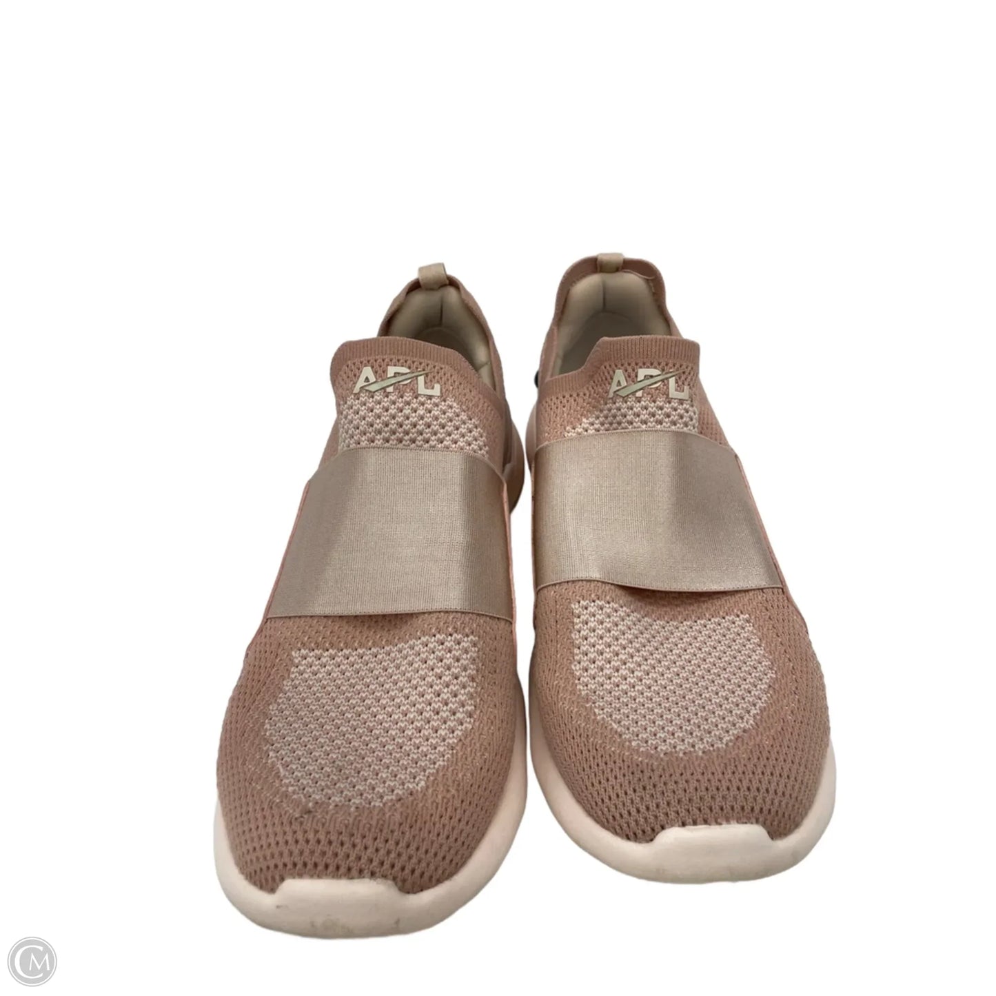 Shoes Designer By Apl In Pink, Size: 10