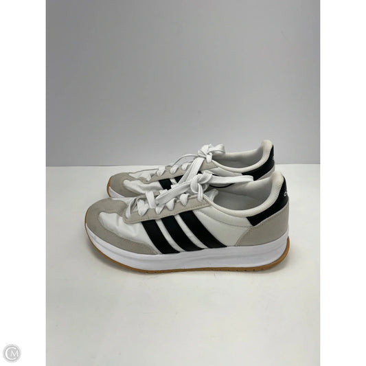 Shoes Sneakers By Adidas In Black & White, Size: 6