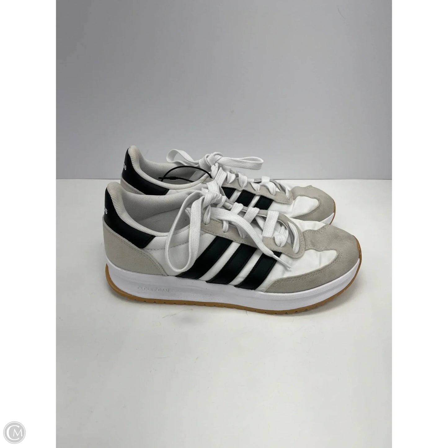 Shoes Sneakers By Adidas In Black & White, Size: 6