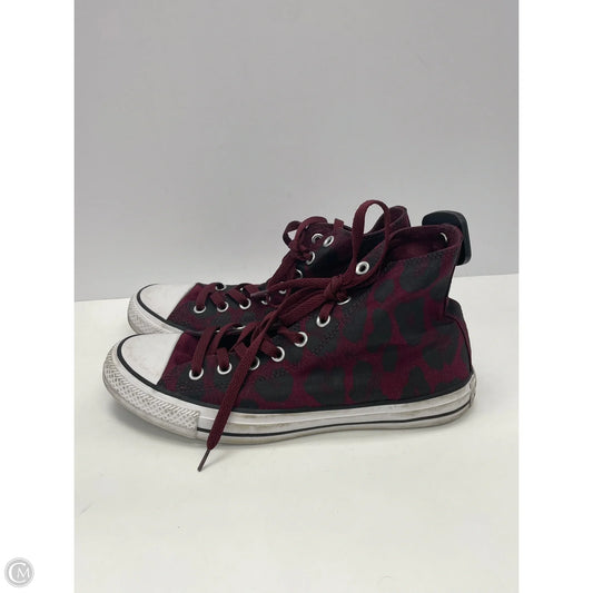 Shoes Sneakers By Converse In Animal Print, Size: 10