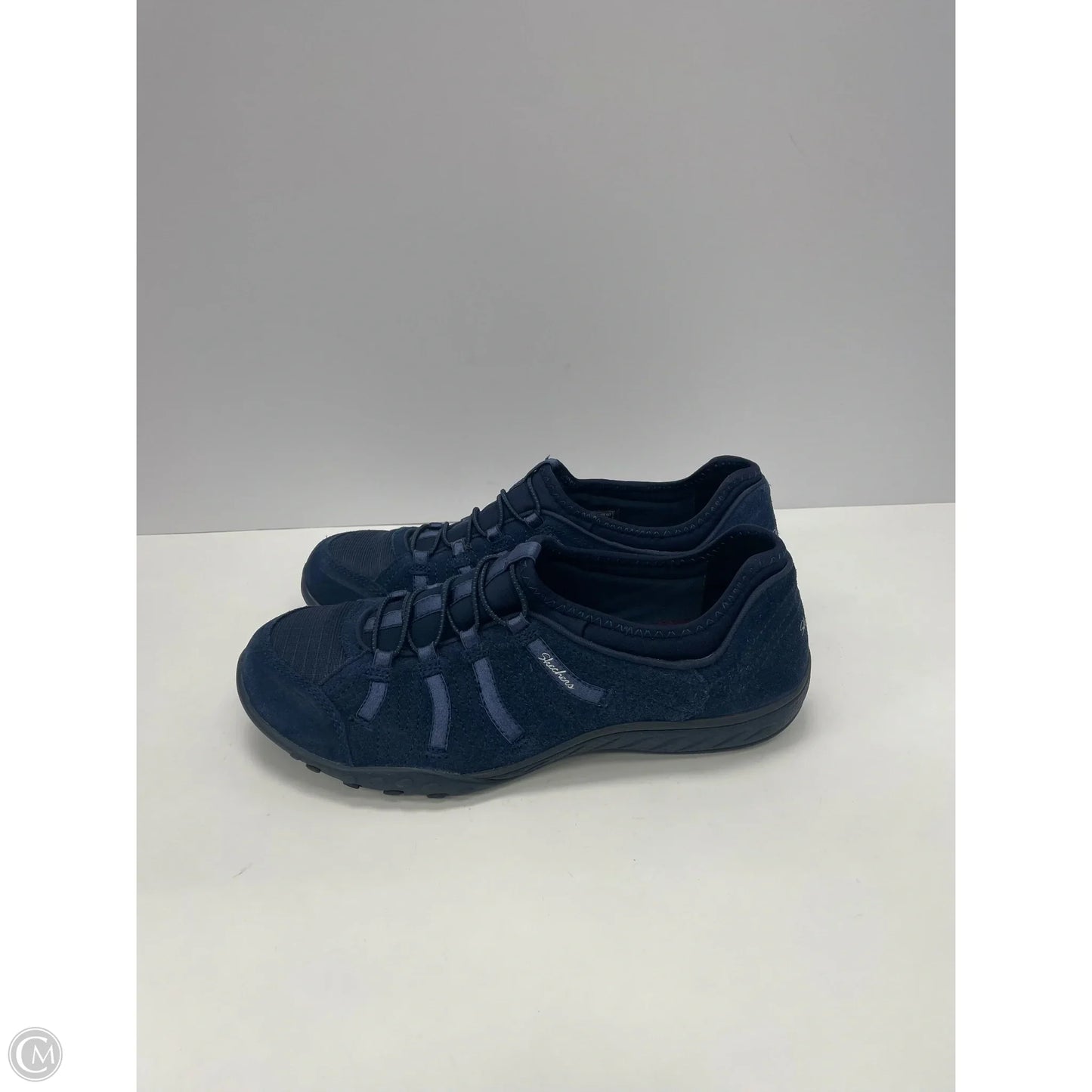Shoes Sneakers By Skechers In Navy, Size: 8