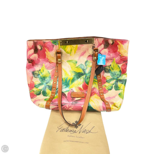 Tote Designer By Patricia Nash, Size: Large