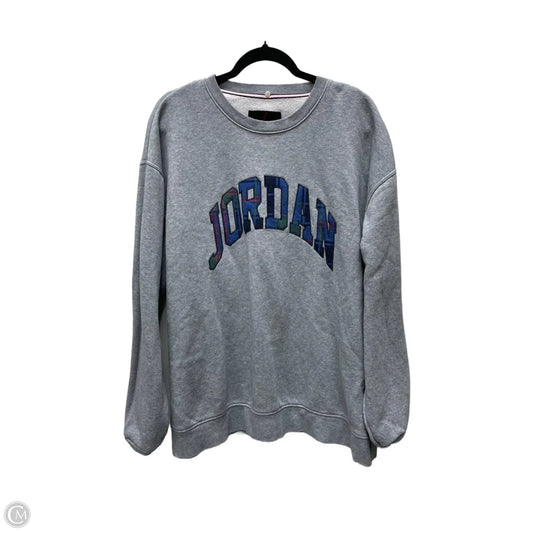 Top Long Sleeve By Nike Apparel In Grey, Size: 2x