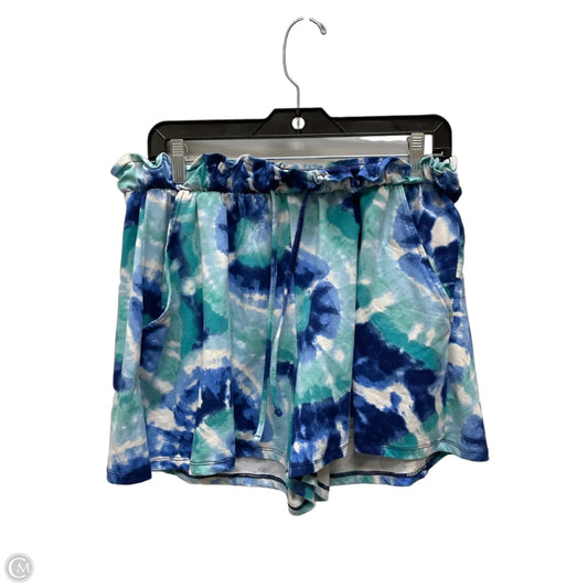 Shorts By Eye Candy In Blue & Green, Size: 1x