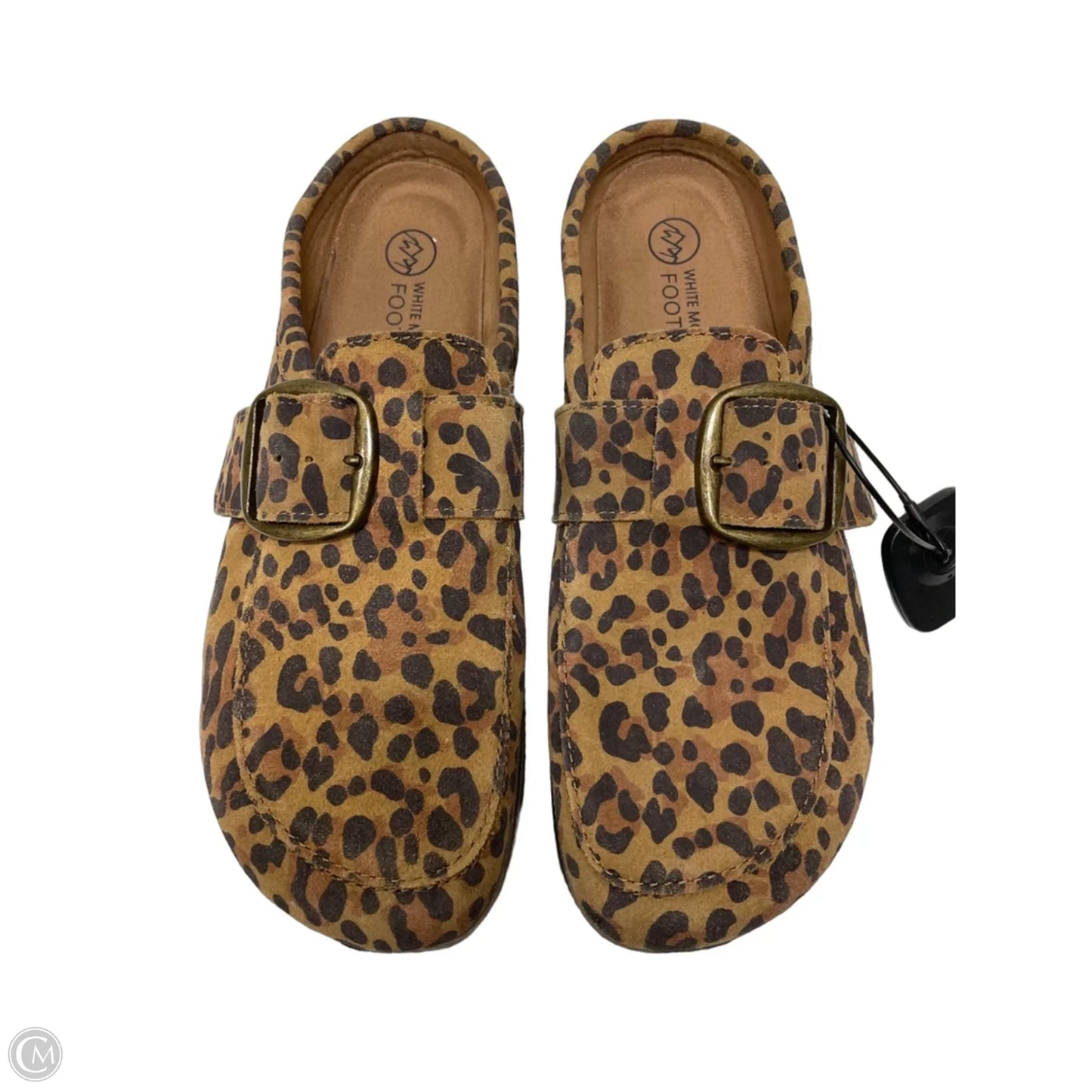 Shoes Heels Platform By White Mountain In Animal Print, Size: 10