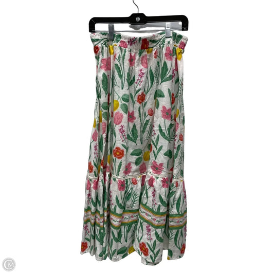Skirt Midi By Rachel Zoe In Floral Print, Size: L