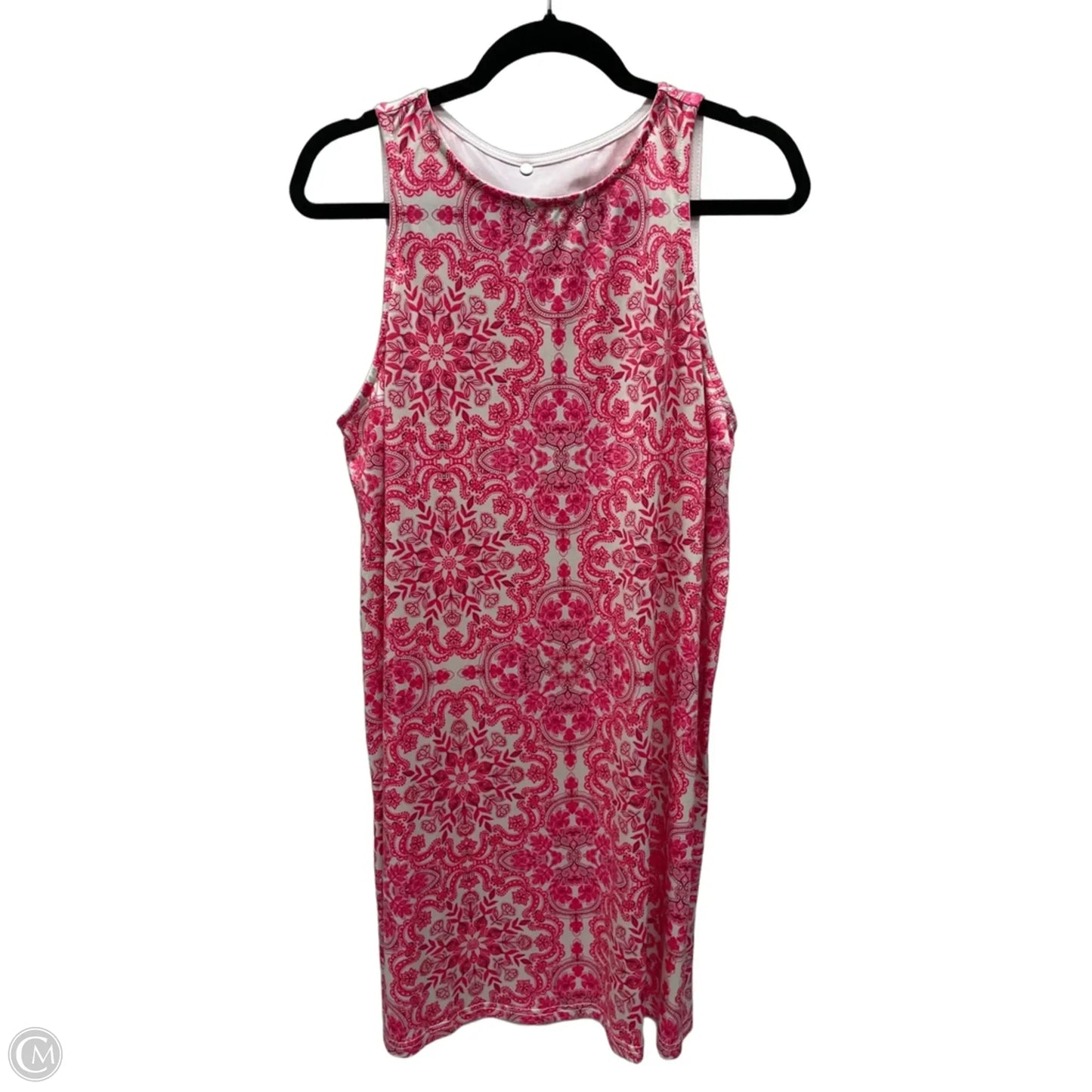 Dress Casual Short By Clothes Mentor In Floral Print, Size: L