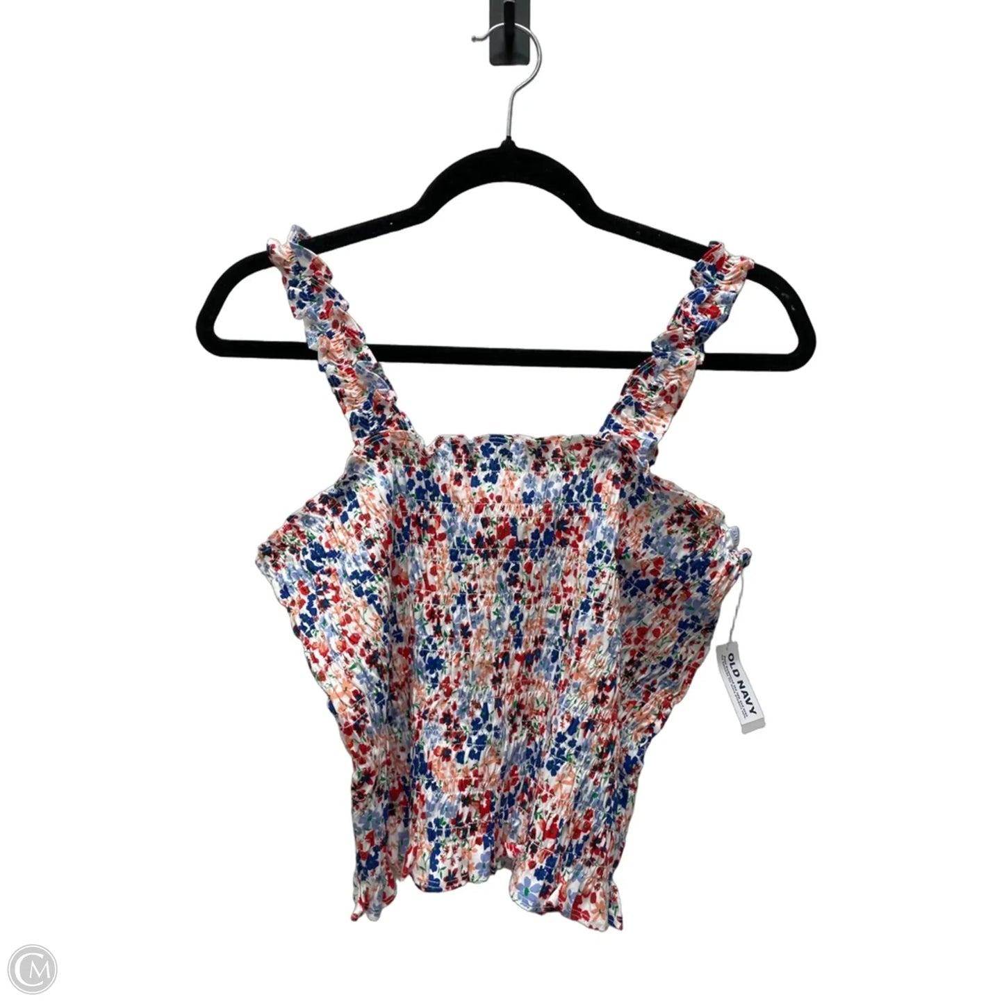 Top Sleeveless By Old Navy In Floral Print, Size: M