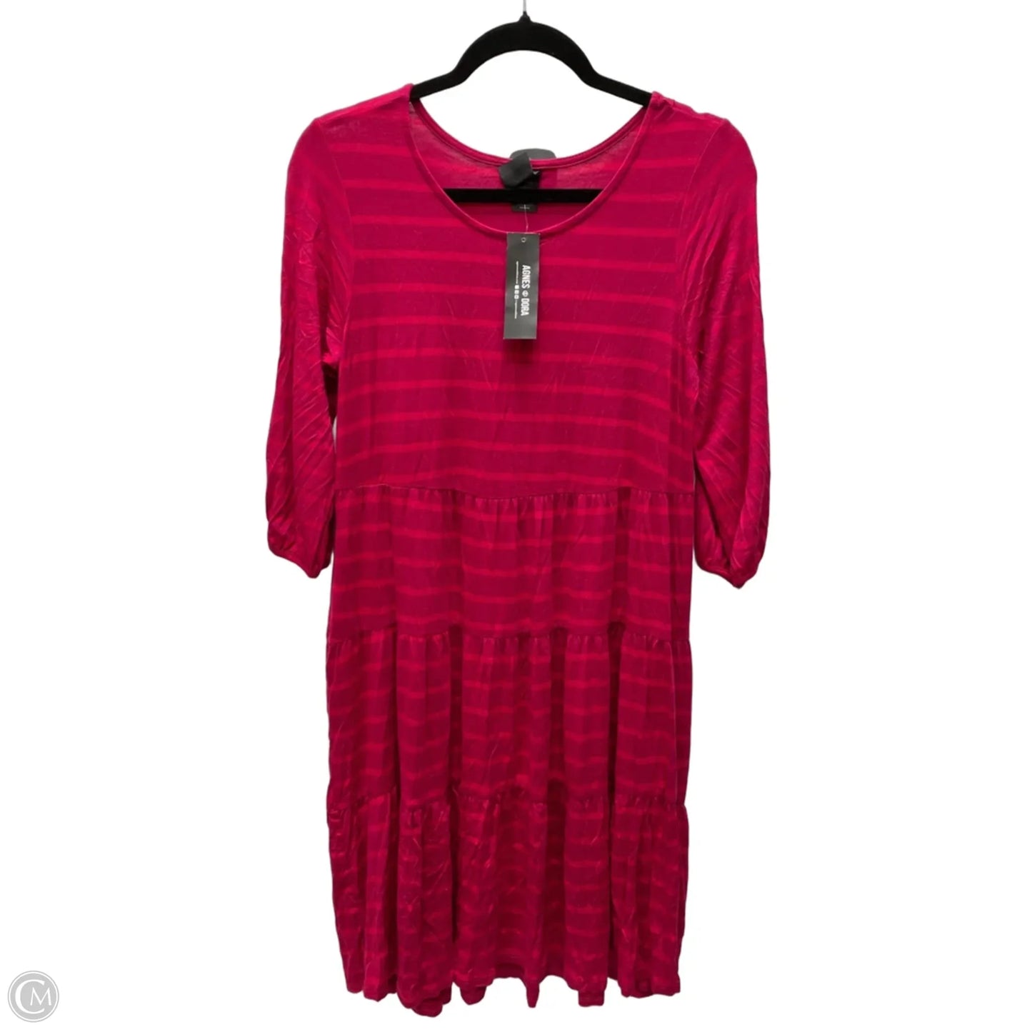 Dress Casual Short By Agnes & Dora In Striped Pattern, Size: S
